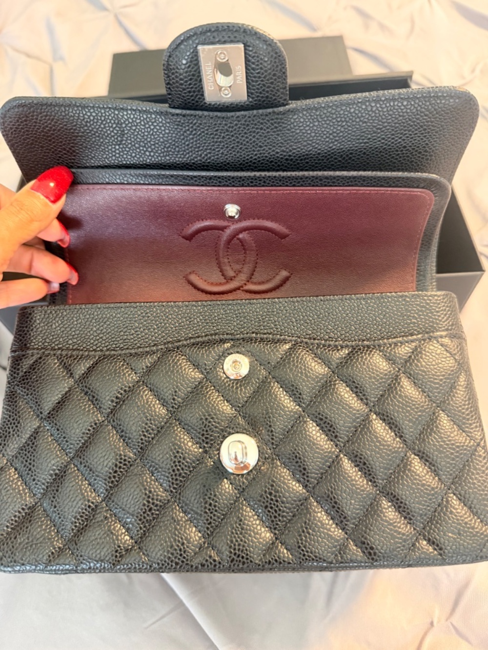 Chanel Small Classic Handbag - Picture 5 of 14